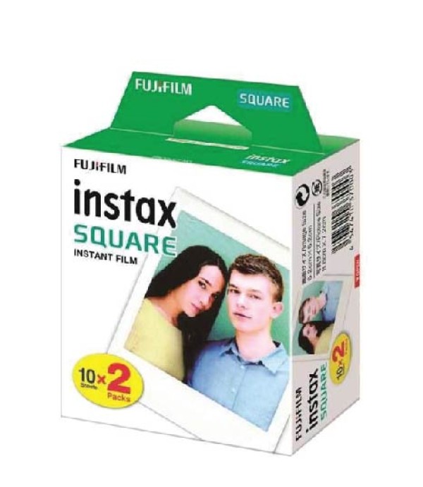 Fujifilm Papel Fotos para Instax Square 2pk X 10fo